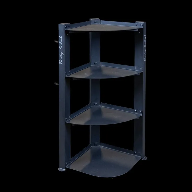 Body-Solid GAR75 Corner Multi Accessory Storage Rack