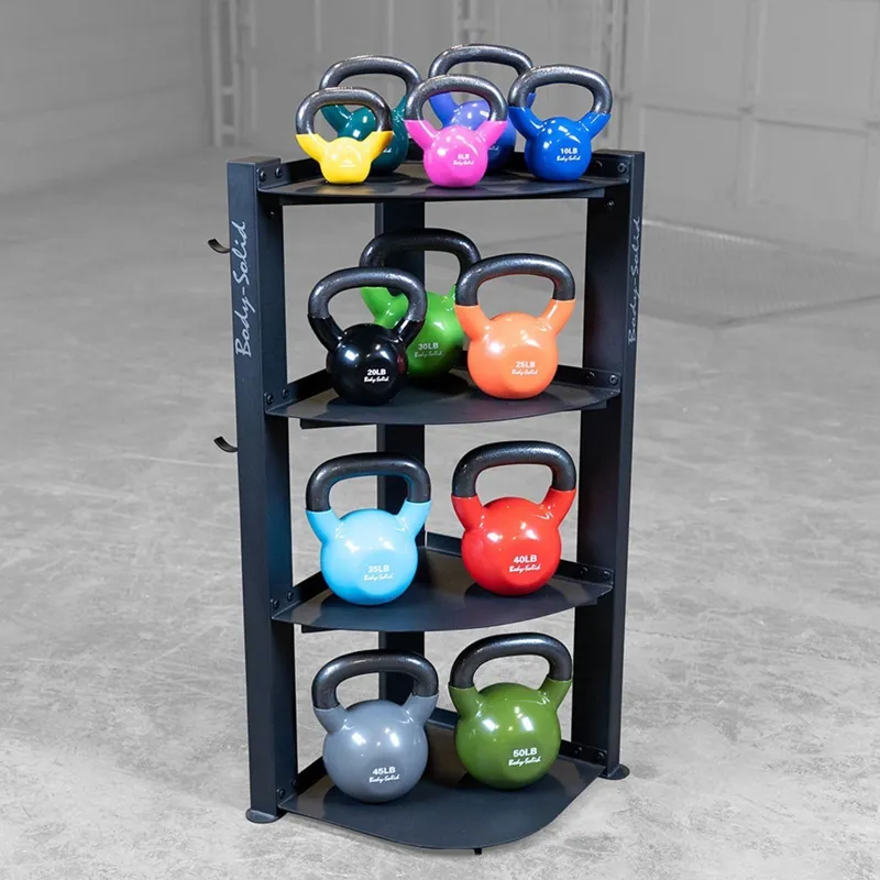 Body-Solid GAR75 Corner Multi Accessory Storage Rack-1