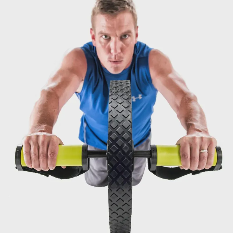GoFit Extreme Abdominal Wheel With Slip-Resistant Hand/Foot Handles-1