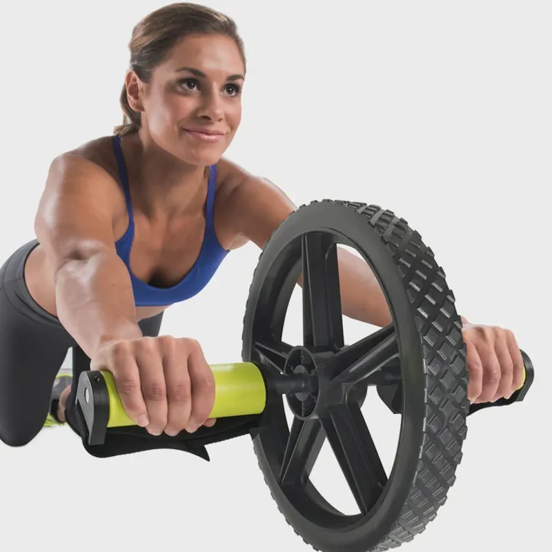 GoFit Extreme Abdominal Wheel With Slip-Resistant Hand/Foot Handles-3