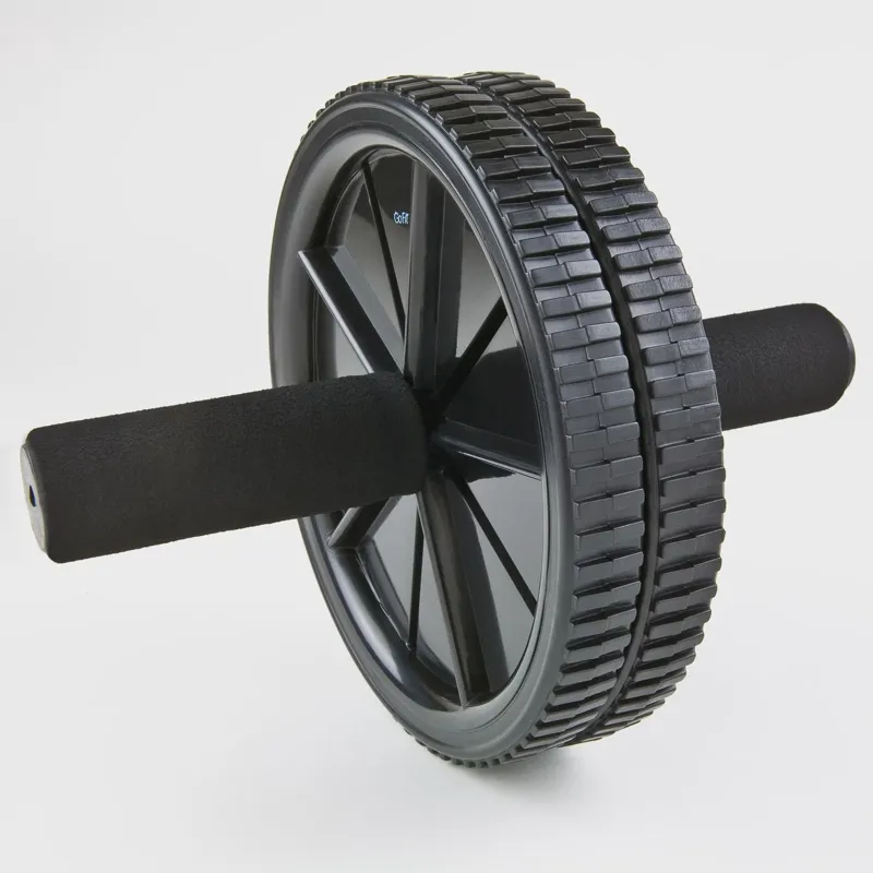 GoFit Dual Exercise Ab Wheel with Foam Padded Handles