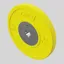 Troy VTX USA Sports Color Competition 35 lb Bumper Plate - Yellow