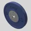 Troy VTX USA Sports Color Competition 45 lb Bumper Plate - Blue