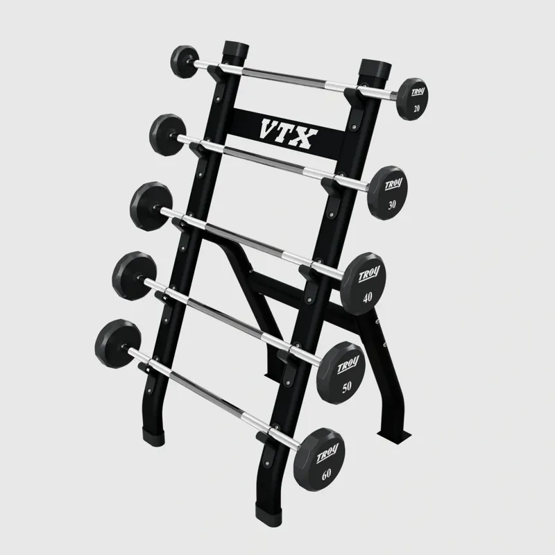 Troy Barbell Half Rack - Holds 5 - Black-2