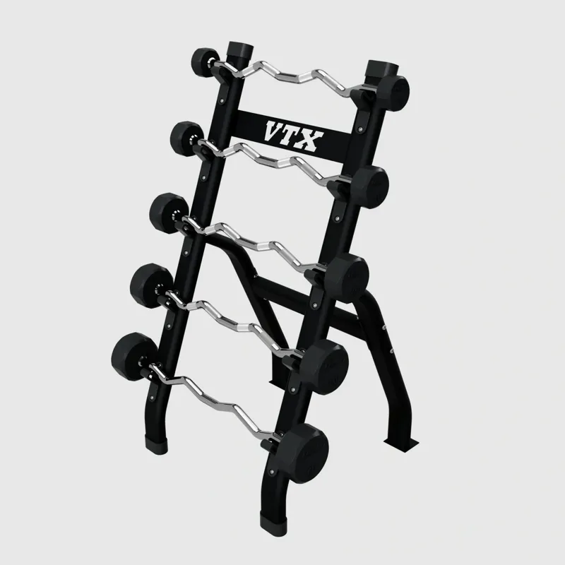 Troy Barbell Half Rack - Holds 5 - Black-4