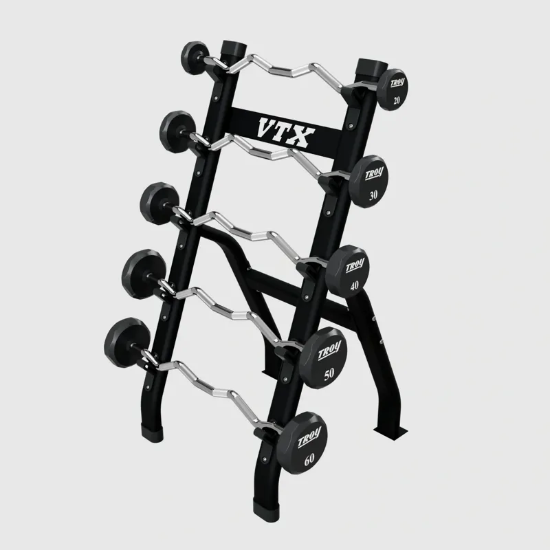 Troy Barbell Half Rack - Holds 5 - Black-1